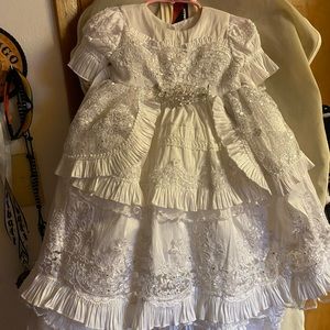 Baptism/christening toddler dress